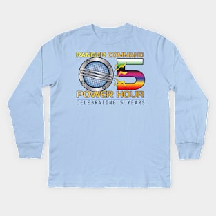 Ranger Command Power Hour - 5 years Kids Long Sleeve T-Shirt